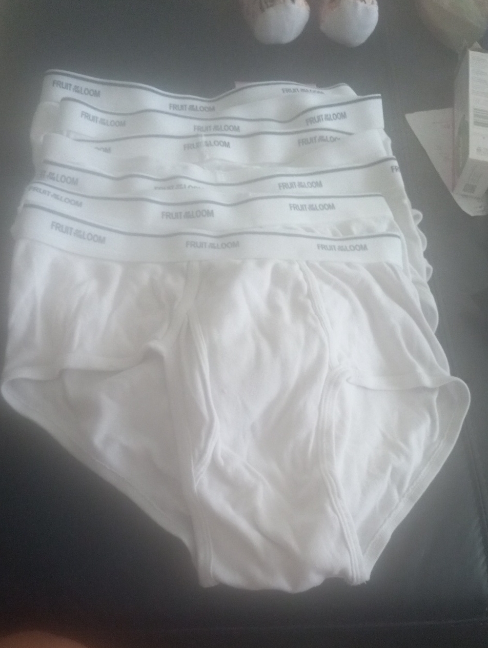 Fruit of the Loom White Men's Classic Cotton Briefs - 5 Pack